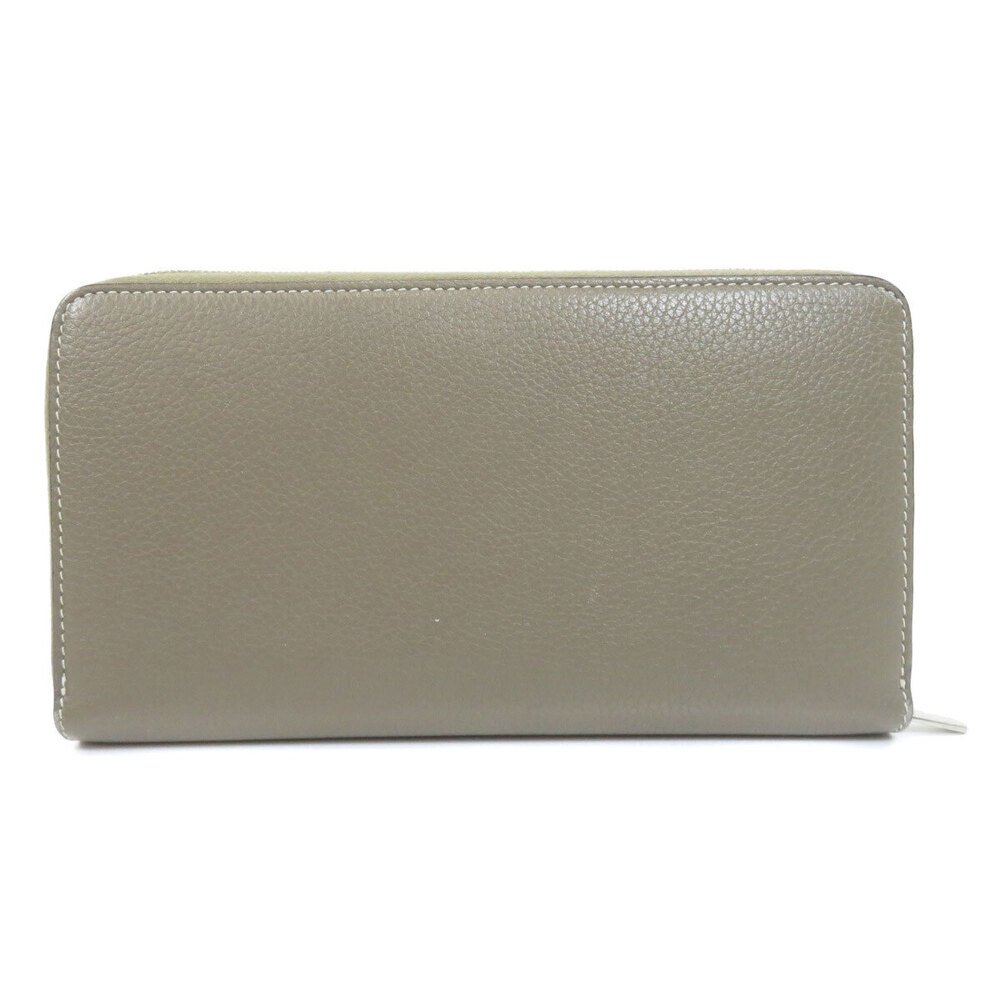 Celine leather calfskin logo motif Wallet long
